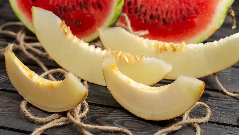 Sandía y melón, frutas estrellas del verano