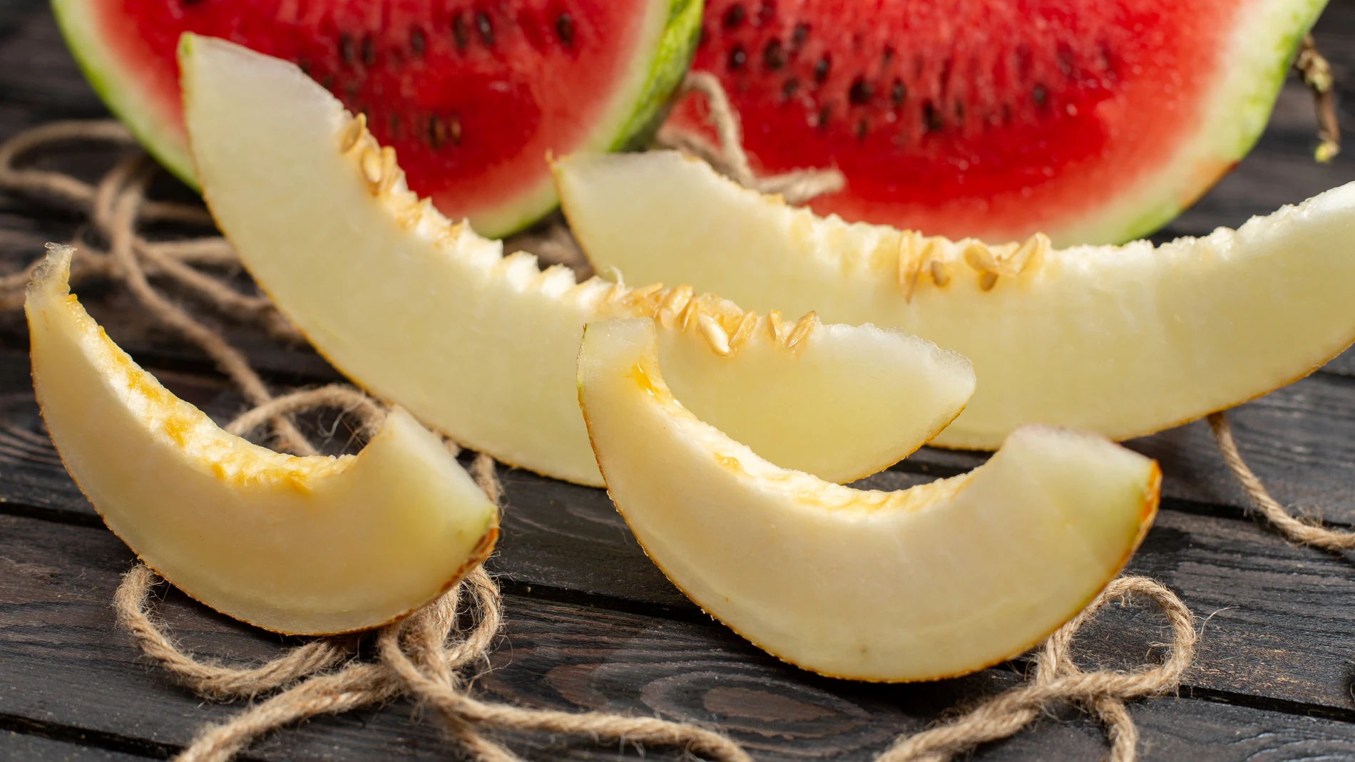 Sandía y melón, frutas estrellas del verano