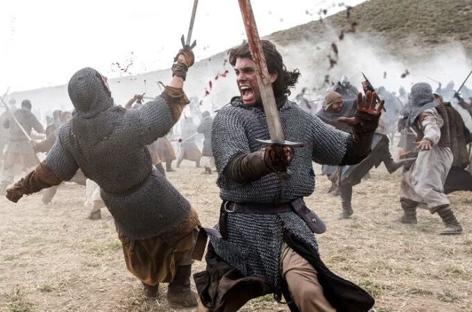 El actor Jaime Lorente se metió en la piel de El Cid para darle vida en la pequeña pantalla