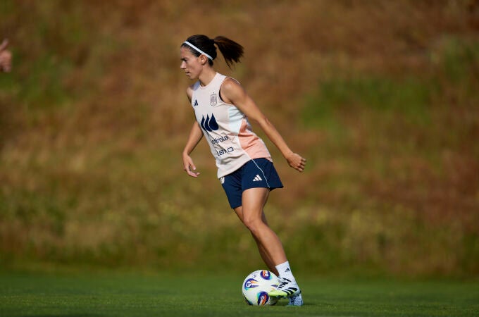 Entrenamiento de la selección femenina