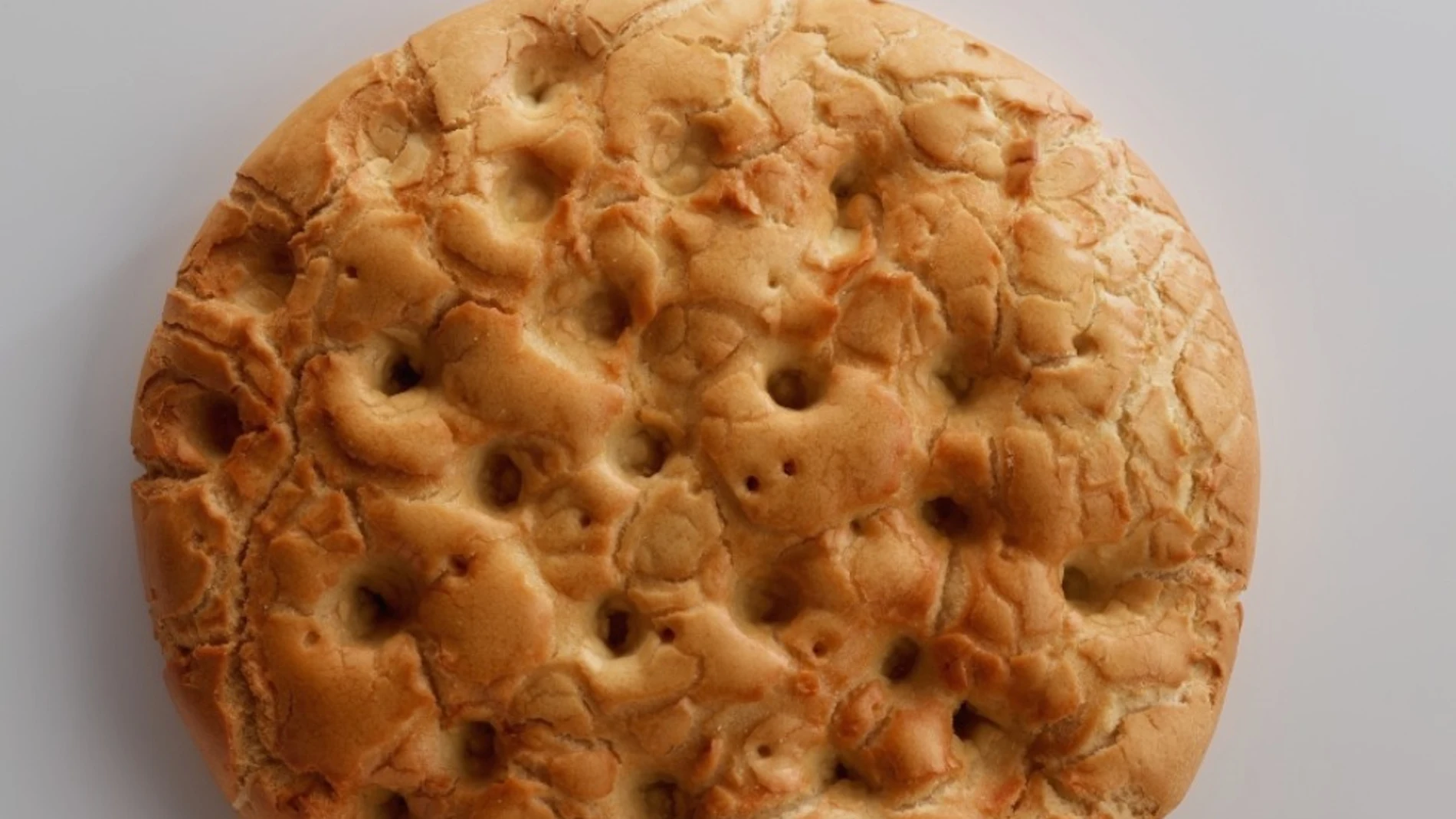 Pan de coscoja típico de Peñafiel que se elabora en la Panadería Cáceres de Campaspaero