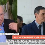 Alfonso Guerra no tiene dudas: "Hay cuatro fórmulas para salir de aquí y en ninguna Pedro Sánchez debe ser el candidato"