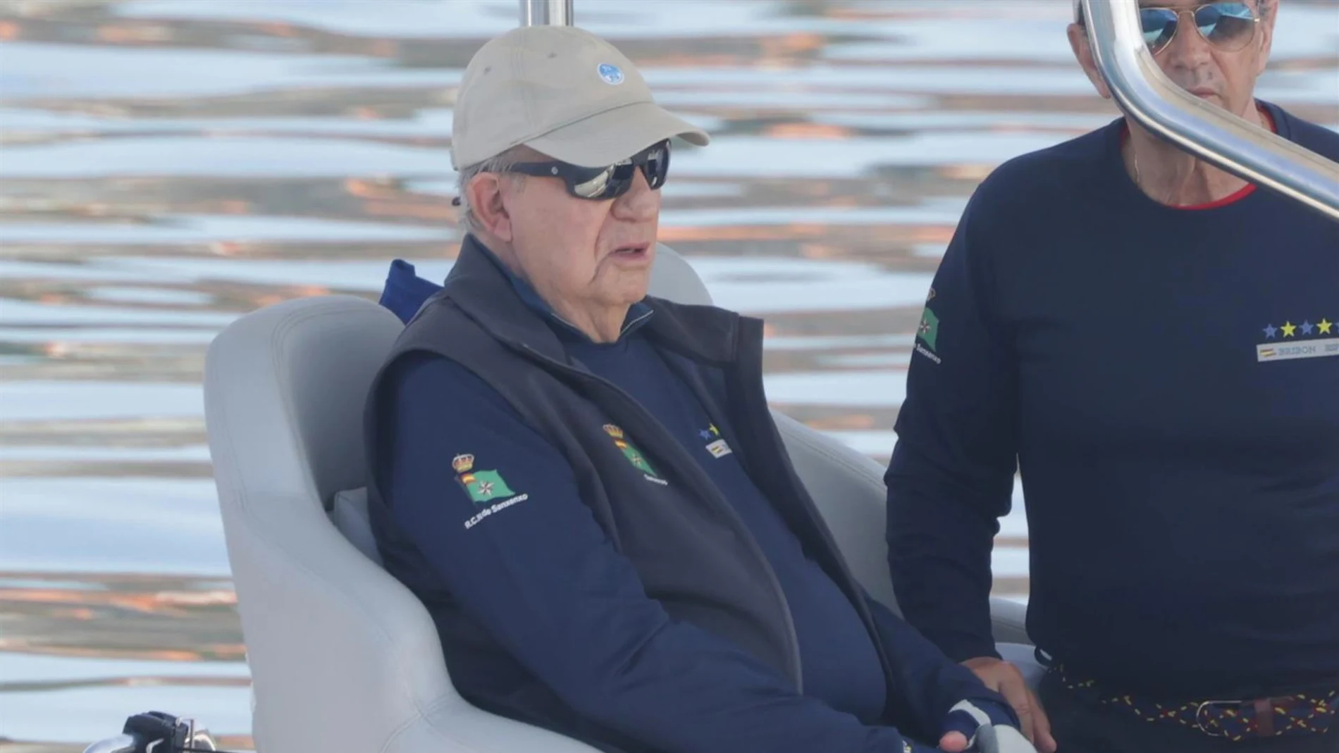 El Rey Juan Carlos, sus preocupantes imágenes antes de poner fin a su visita a España