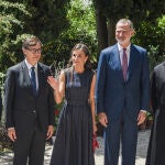 Los Reyes presiden la celebración del Milenario de la fundación del Monasterio de Montserrat
