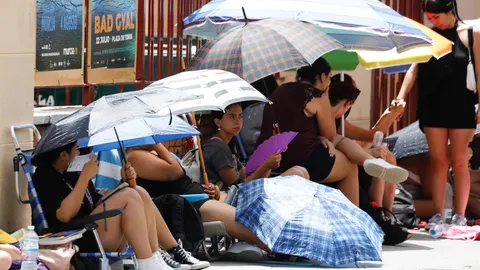 MURCIA.-La Región de Murcia continúa este lunes en alerta amarilla por temperaturas que rozarán los 40º
