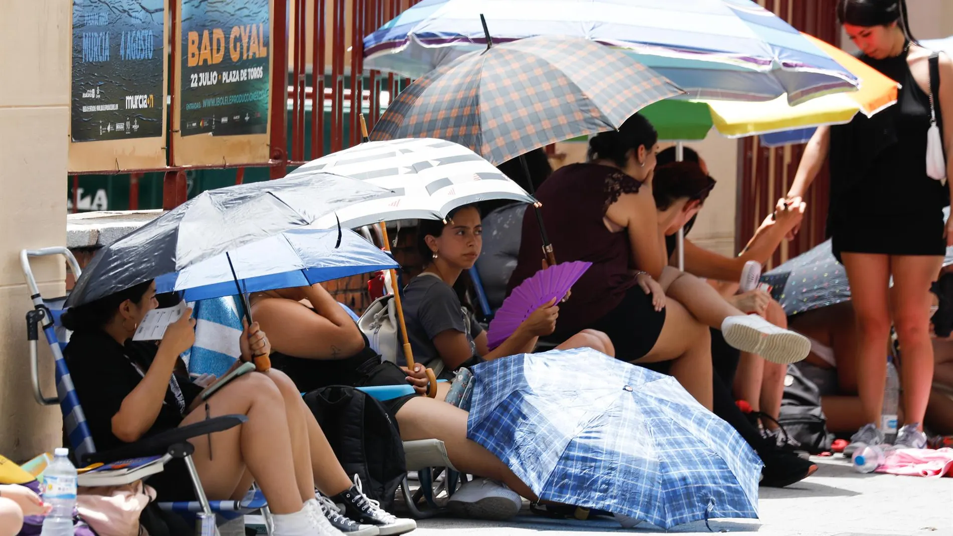 MURCIA.-La Región de Murcia continúa este lunes en alerta amarilla por temperaturas que rozarán los 40º