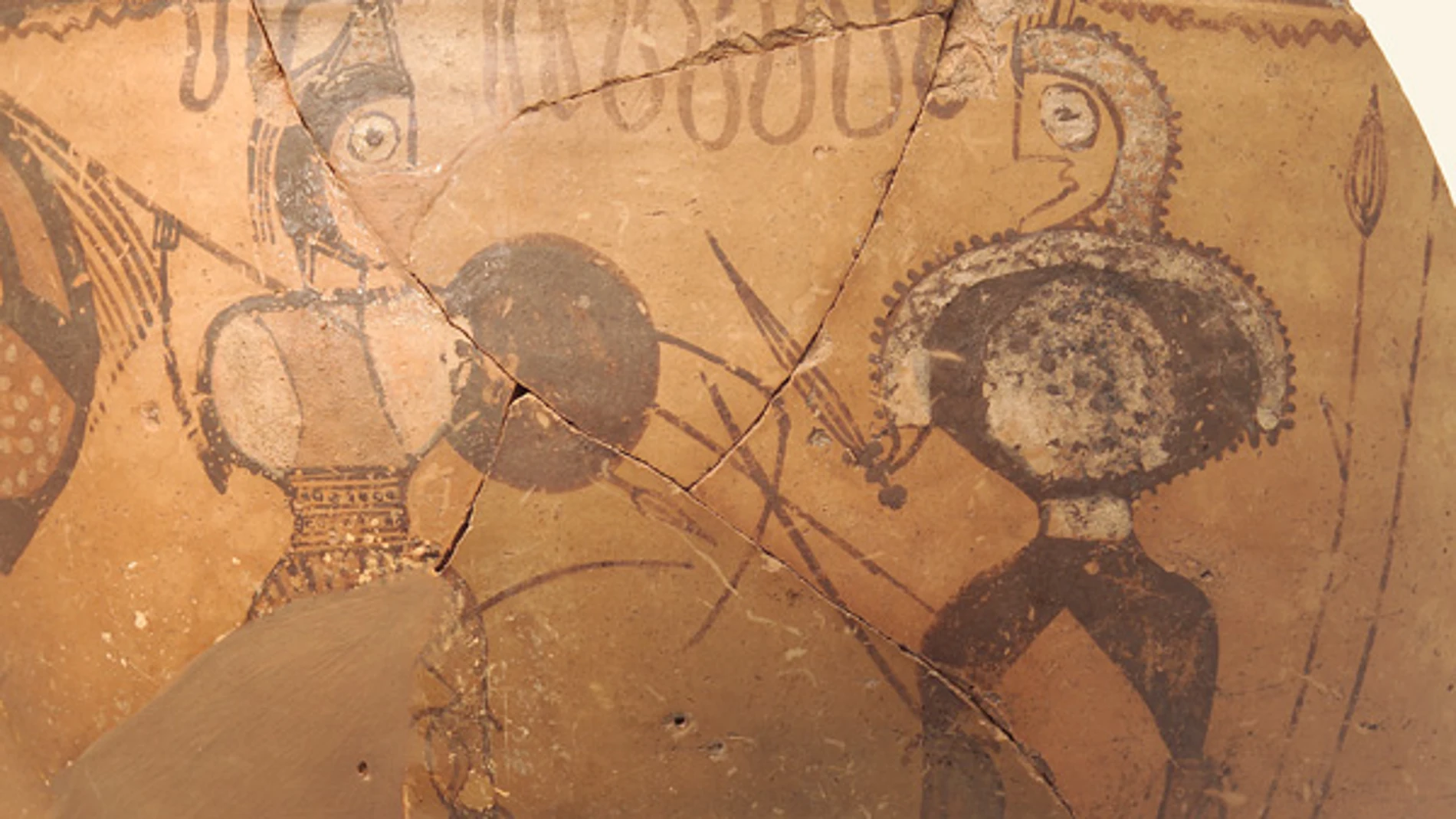 Vaso de los guerreros de Numancia (siglos II-I a.C.)