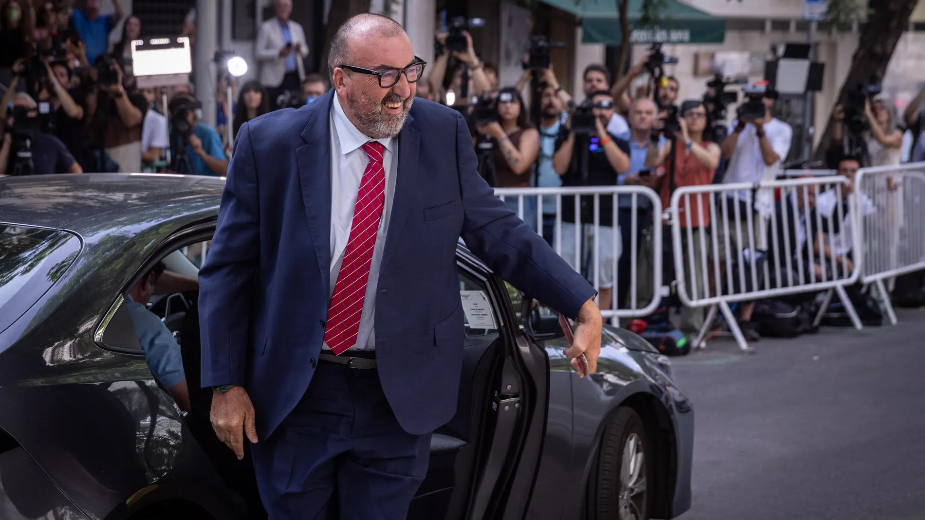 Koldo García a su llegada al Tribunal Supremo