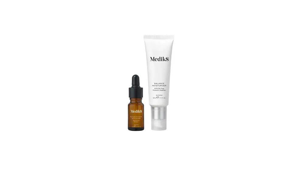 Balance moisturiser & glycolic acid activator.