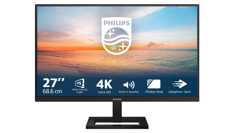 El panel de este monitor tiene tecnología IPS
