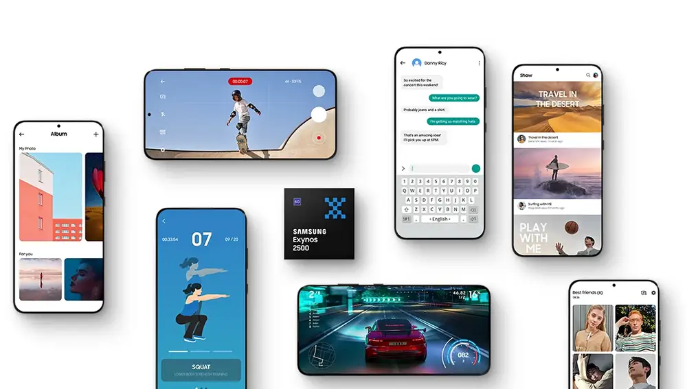 El nuevo Samsung Exynos 2500 asegura una experiencia diaria más fluida y ágil que antes