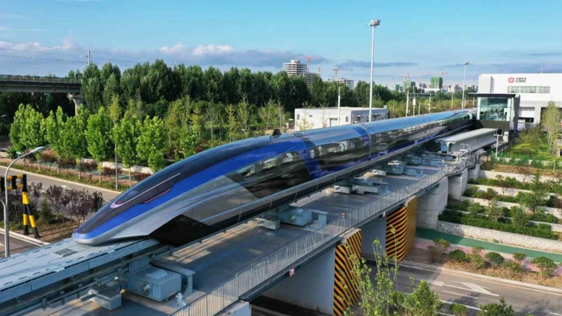 El tren maglev de China es absolutamente arrollador