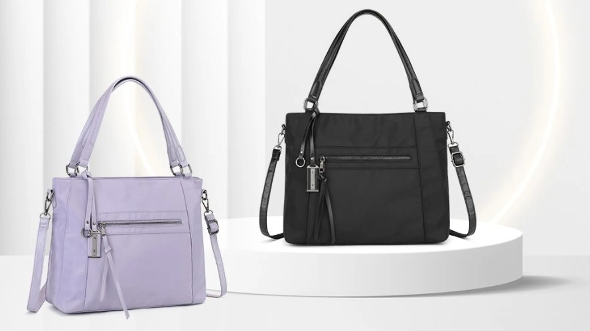 BAICLES Bolso Mujer Grande Nylon