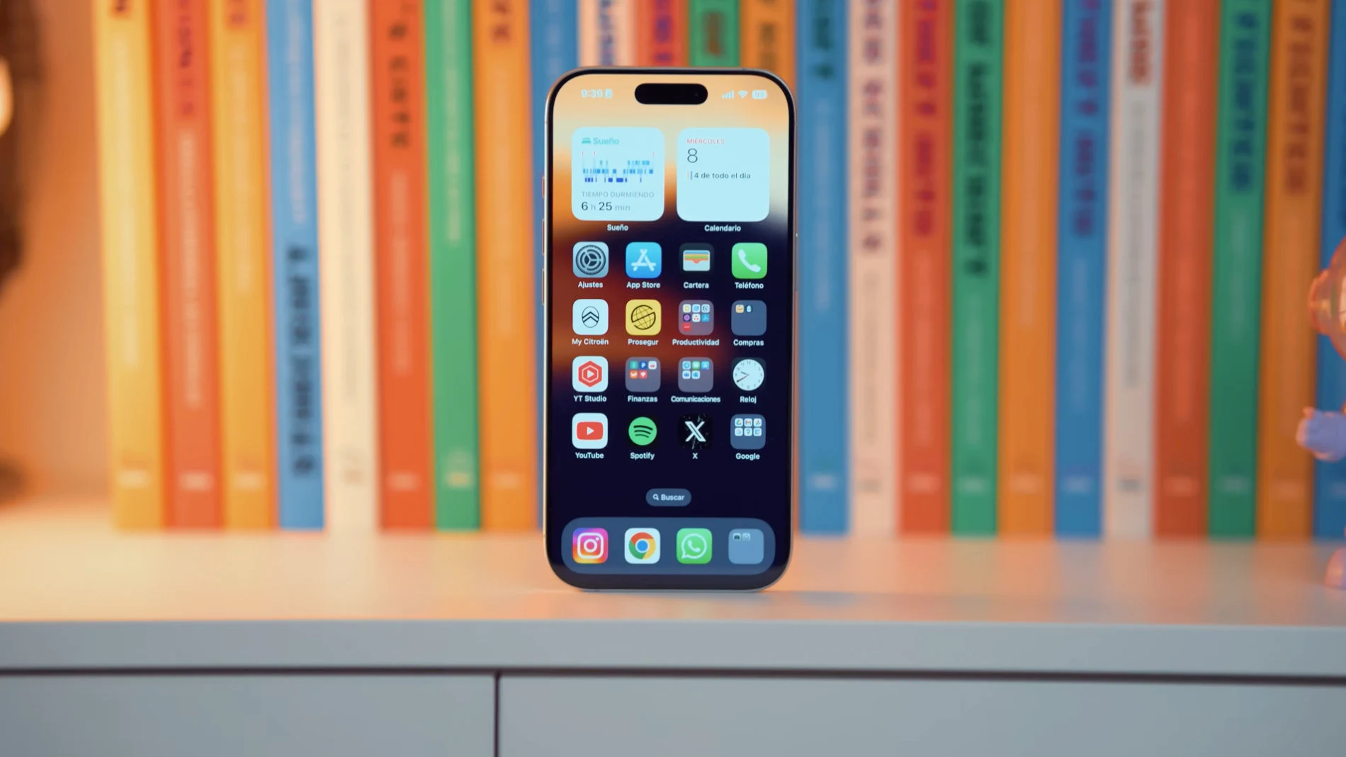 El iPhone 16 Pro tiene una pantalla de 6,3 pulgadas