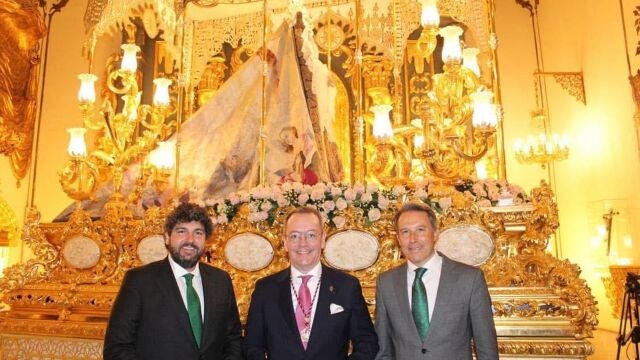 El presidente Fernando López Miras será Mayordomo de Honor del Paso Blanco de Lorca (Murcia)