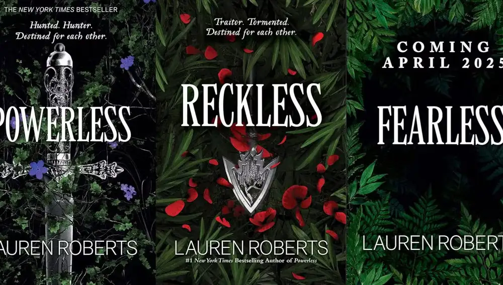 'Powerless' es una trilogía de fantasía escrita por Lauren Roberts