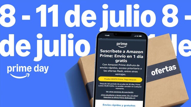 Las Fiestas Prime Day se celebrará del 8 al 11 de julio