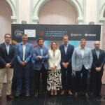 Los protagonistas del encuentro sobre ciberseguridad