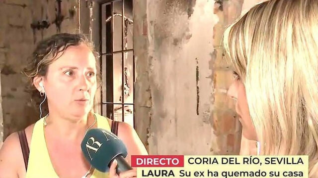 Laura durante su intervención en 'El programa de Ana Rosa'