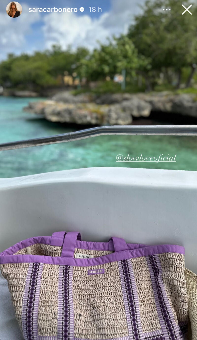 El bolso de Sara Carbonero.
