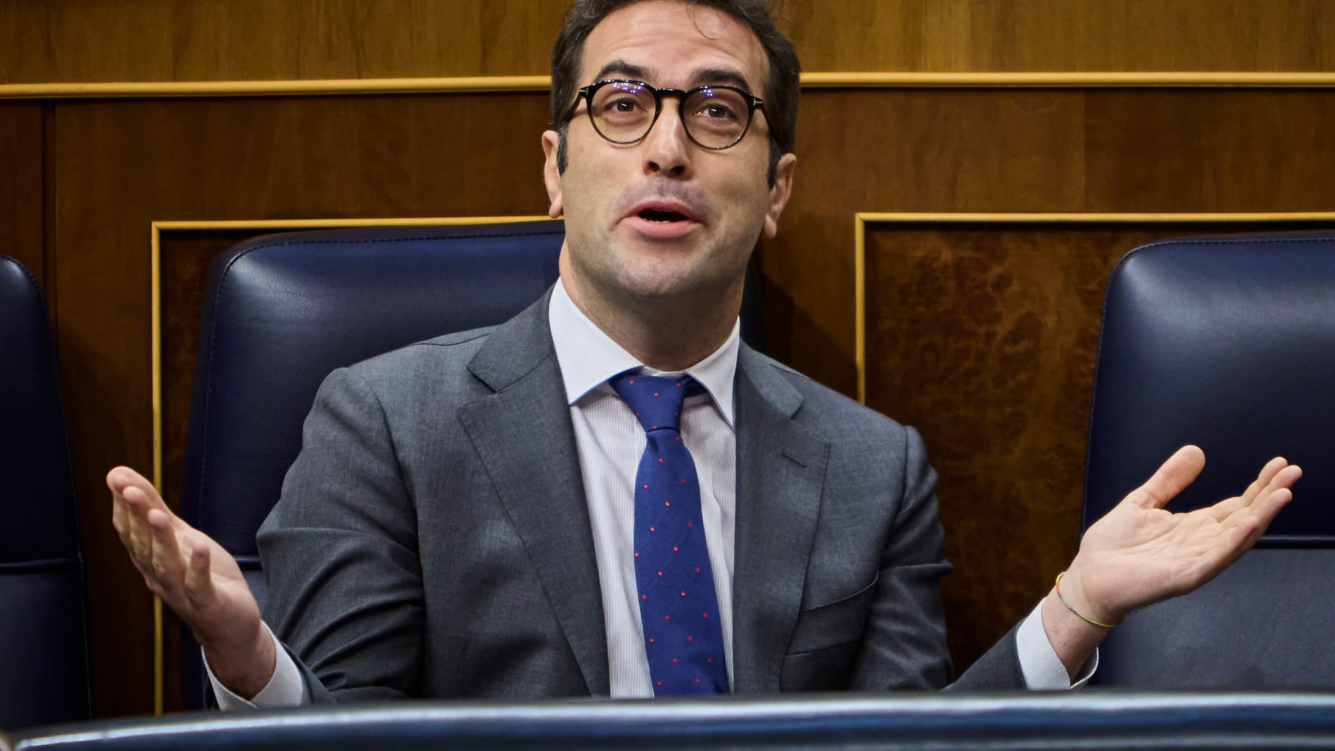 Sesión de control al Gobierno en el Congreso de los Diputados. Comparecen ministro economia, Carlos Cuerpo. © Alberto R. Roldán / Diario La Razón. 26 06 2025