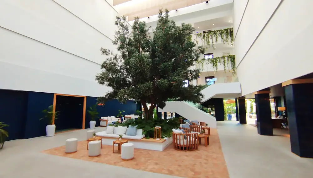 Lobby del hotel