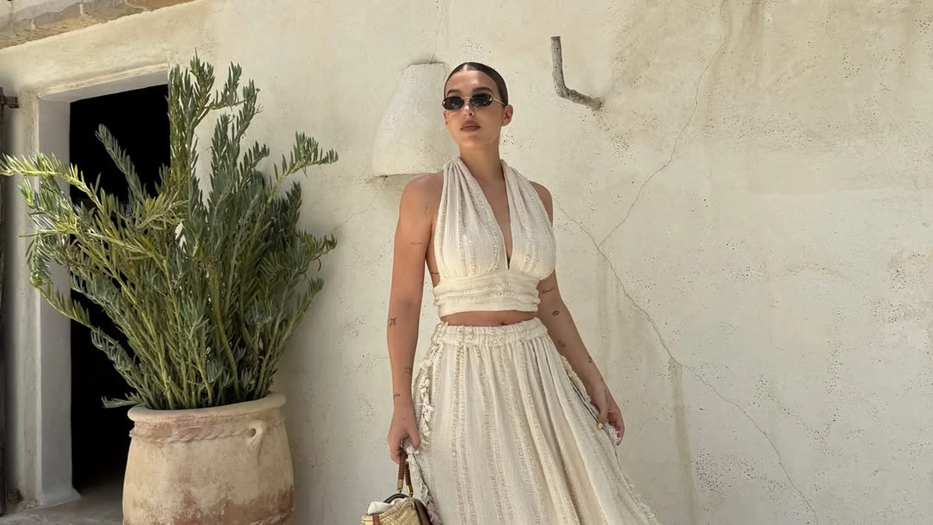 El look de Alba Díaz en Formentera.