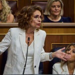 Sesión de control al Gobierno en el Congreso de los Diputados. Comparecen María Jesús Montero © Alberto R. Rol