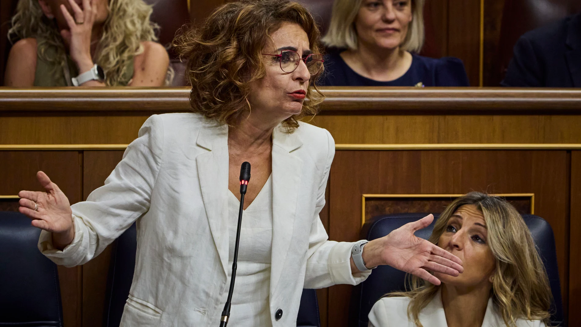 Sesión de control al Gobierno en el Congreso de los Diputados. Comparecen María Jesús Montero © Alberto R. Roldán / Diario La Razón. 26 06 2025