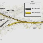 MADRID.-Cortes nocturnos este miércoles por obras de mejora de las conexiones viarias en el entorno del Metropolitano