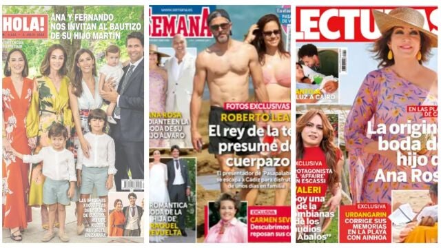 Portadas revistas 25 de junio de 2025