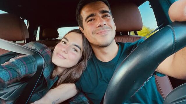 Blanca Llandres y Alberto Herrera