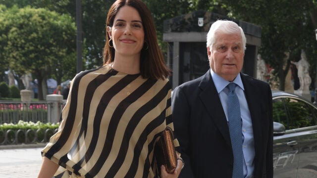 Sofía Palazuela con vestido de estilo caftán.