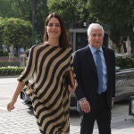Sofía Palazuela con vestido de estilo caftán.