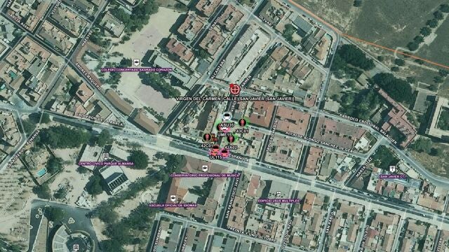 Sucesos.- Muere un hombre de 61 años en el incendio de una vivienda en San Javier (Murcia)
