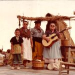 Vicenta, Teresa y Ramón Fraga, los "sesots" del Grao de Castelló