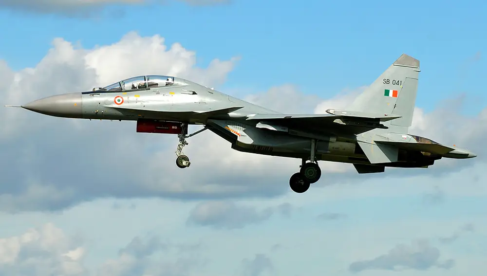 Sukhoi SU-30MKI operado por la Fuerza Aérea de la India