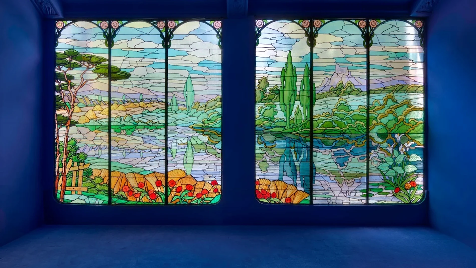 Interior de la Casa Garriga Nogués