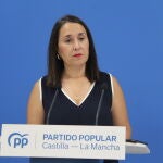  La portavoz del Partido Popular de Castilla-La Mancha, Alejandra Hernández.