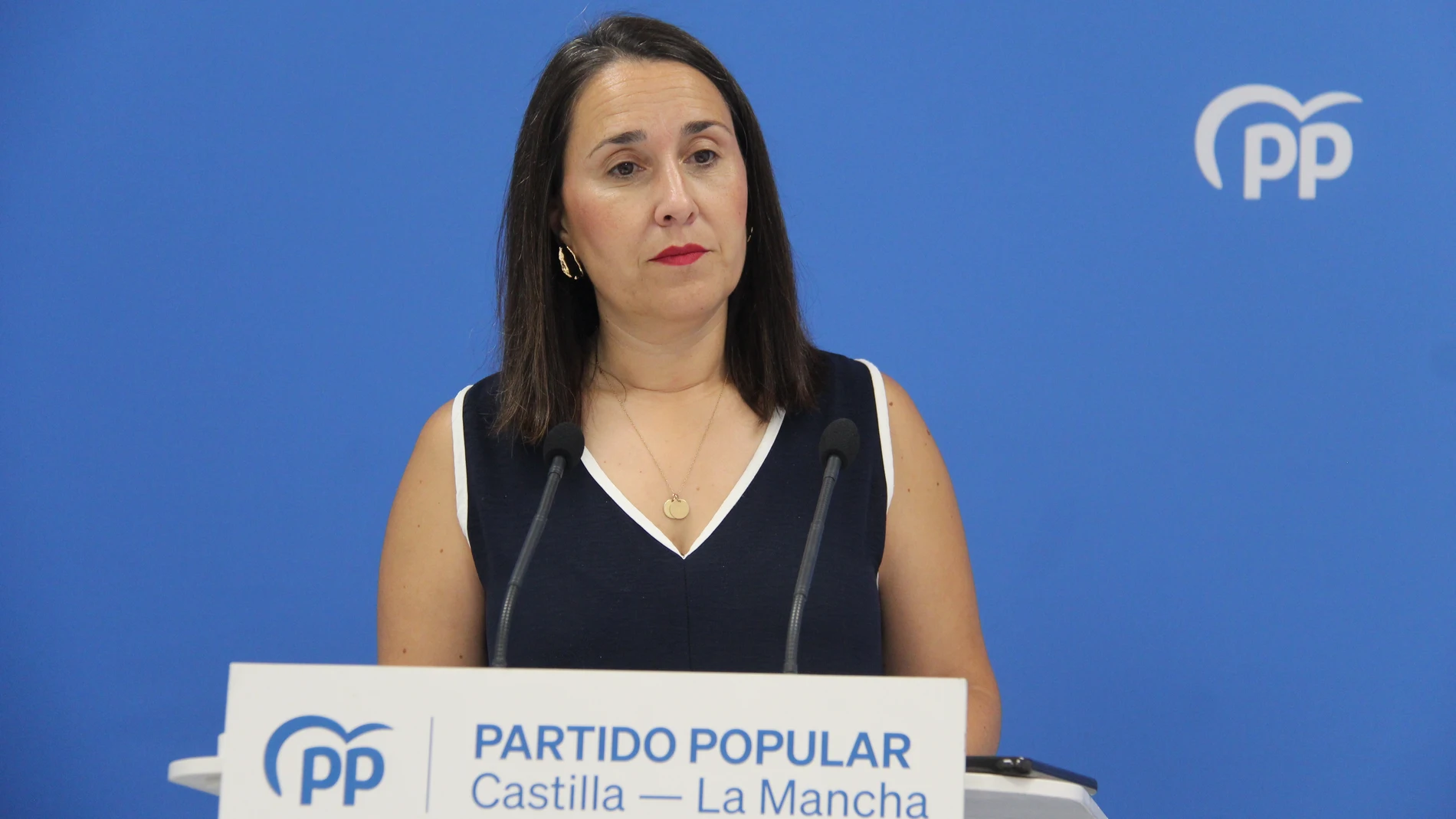 La portavoz del Partido Popular de Castilla-La Mancha, Alejandra Hernández.