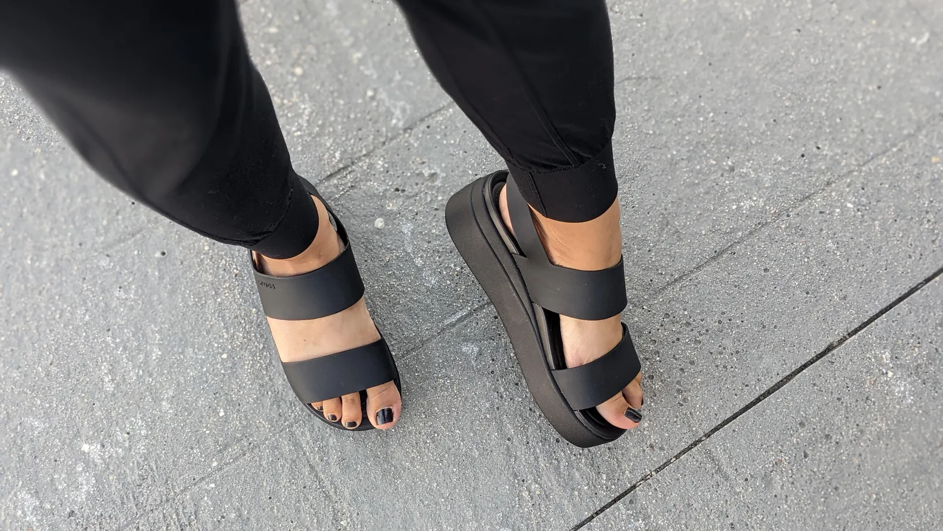 Crocs con plataforma