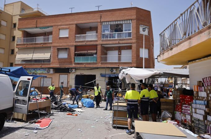 MURCIA.-San Pedro guarda este viernes un minuto de silencio por la muerte de las dos heridas muy graves en explosión de un bar