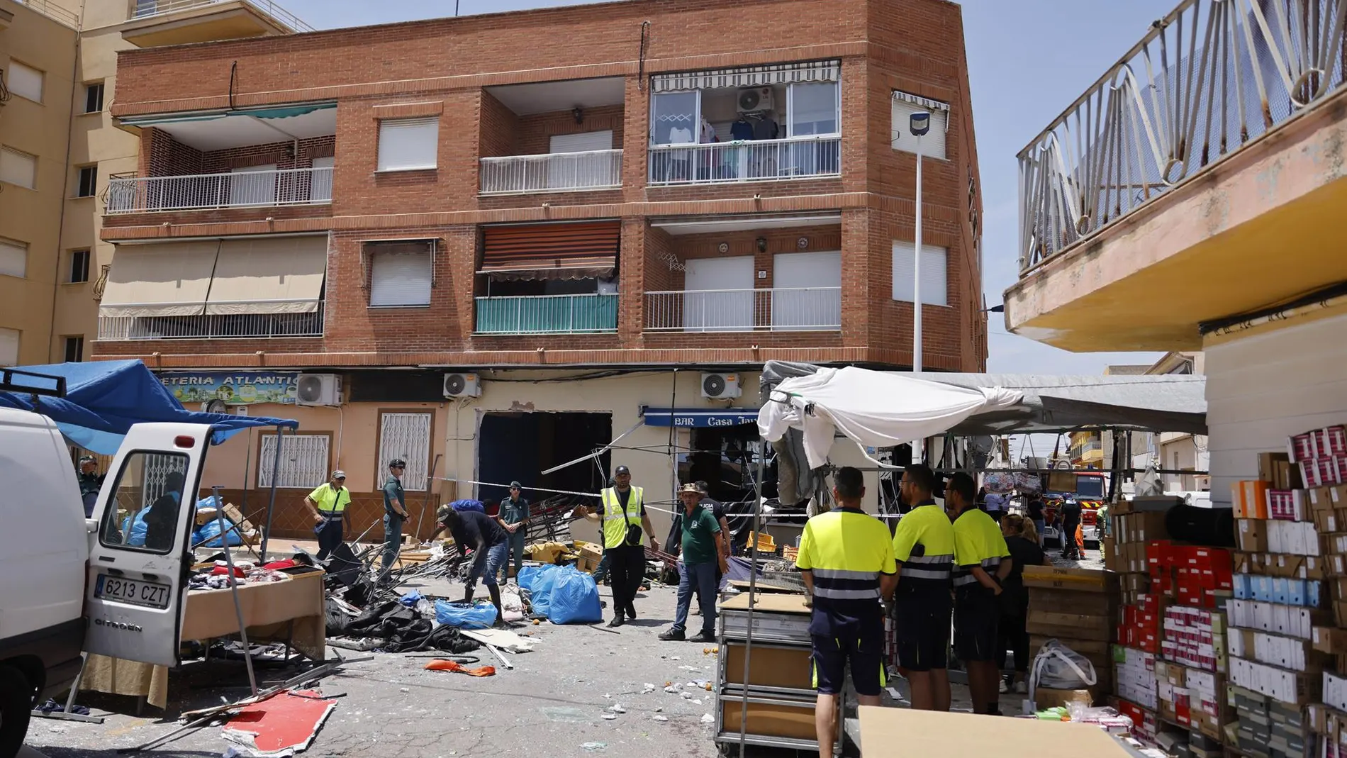 MURCIA.-San Pedro guarda este viernes un minuto de silencio por la muerte de las dos heridas muy graves en explosión de un bar