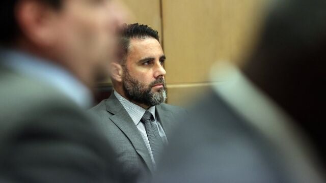 El hispanoestadounidense Pablo Ibar, en el tribunal del condado Broward, en Fort Lauderdale, Florida (EEUU)
