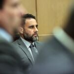 El hispanoestadounidense Pablo Ibar, en el tribunal del condado Broward, en Fort Lauderdale, Florida (EEUU)