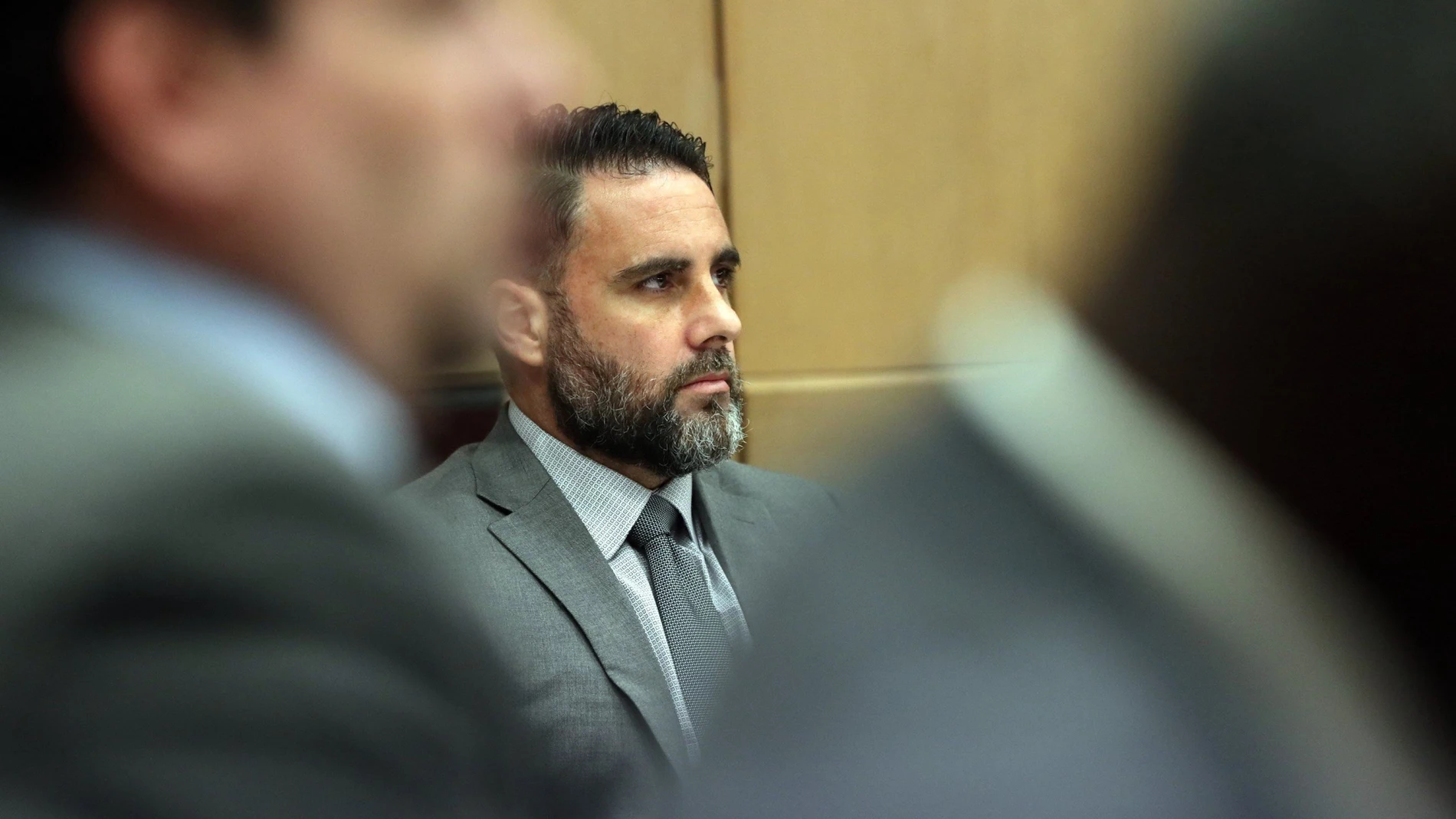 El hispanoestadounidense Pablo Ibar, en el tribunal del condado Broward, en Fort Lauderdale, Florida (EEUU)