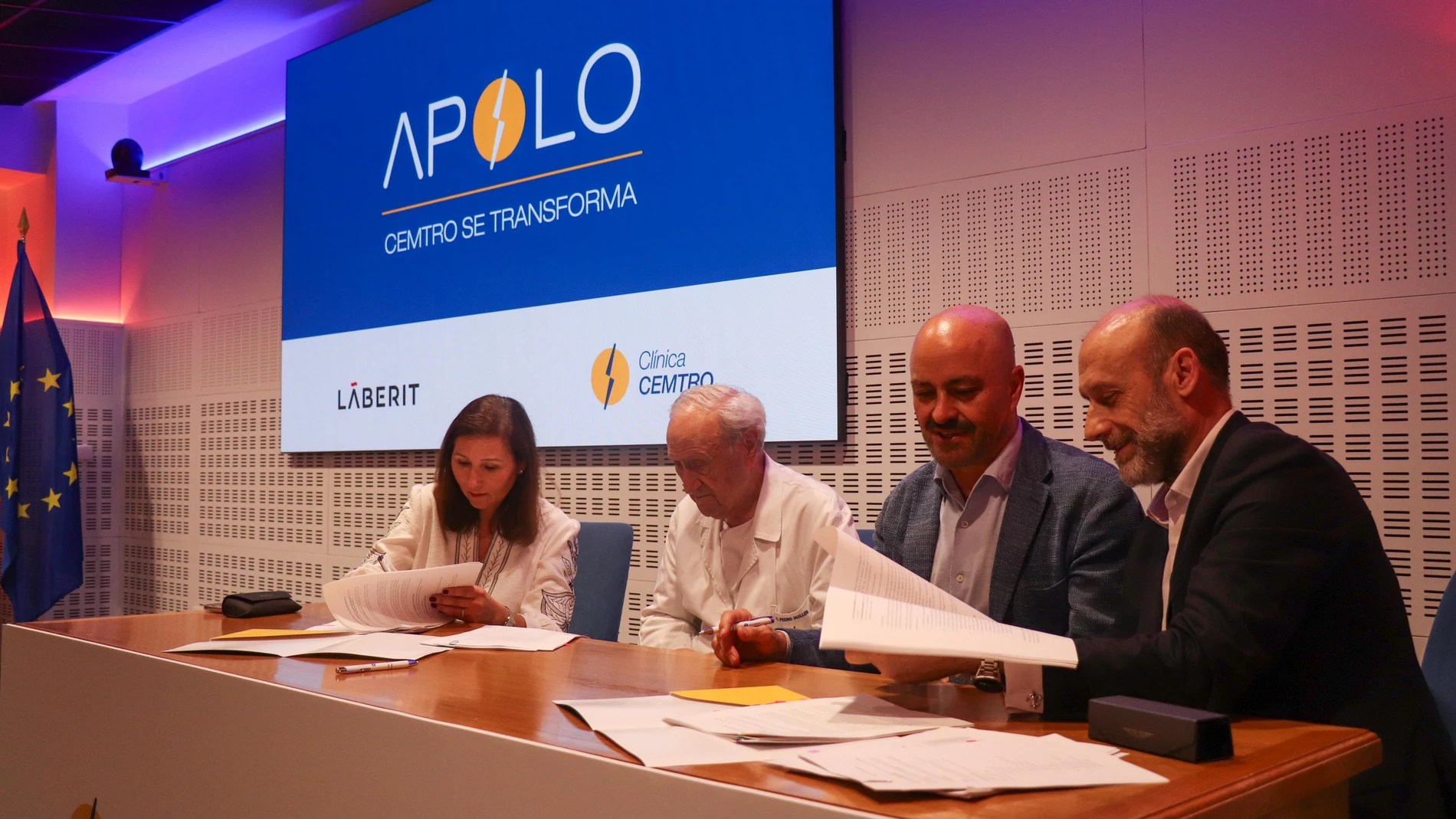 Pilar Guillén, Pedro Guillén, Carlos Pujadas y Ernesto San Francisco