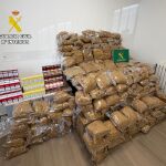 La Guardia Civil de Albacete interviene 139 kilos de picadura y 16 cartones de tabaco de contrabando