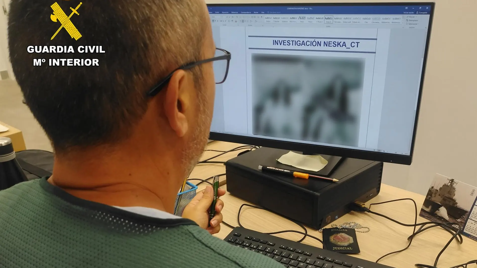MURCIA.-Sucesos.- Guardia Civil investiga a dos menores por modificar la fotografía de una menor con IA y difundirla en redes