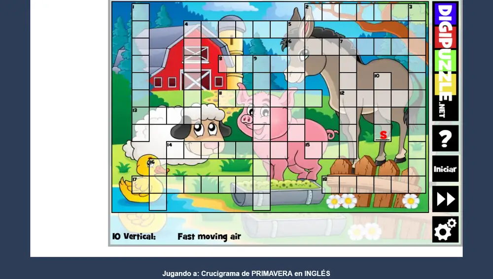 Hay webs que también tienen minijuegos para aprender inglés